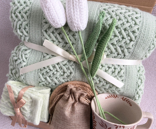 Thoughtful Present | Forever Tulips & Botanical Mug Self Care Set komorebi INC