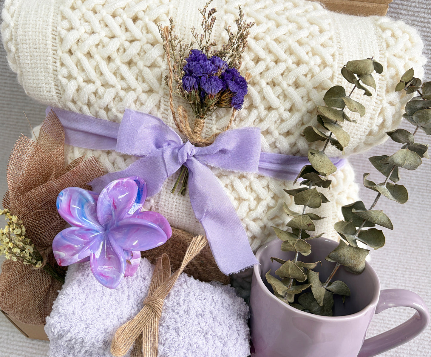 Calming Lavender Gift Box | Soft Care Package komorebi INC