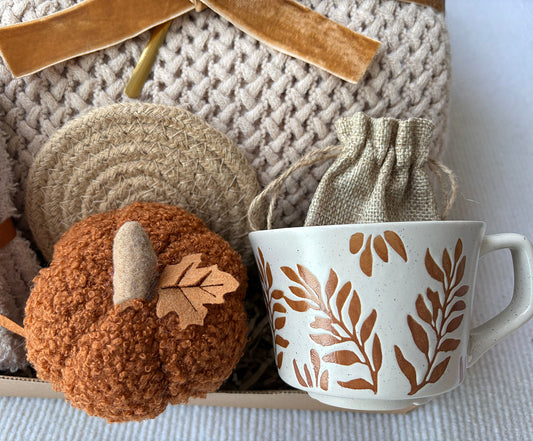 Fall Cozy Self-Care Gift Basket for Her - Nestlygift