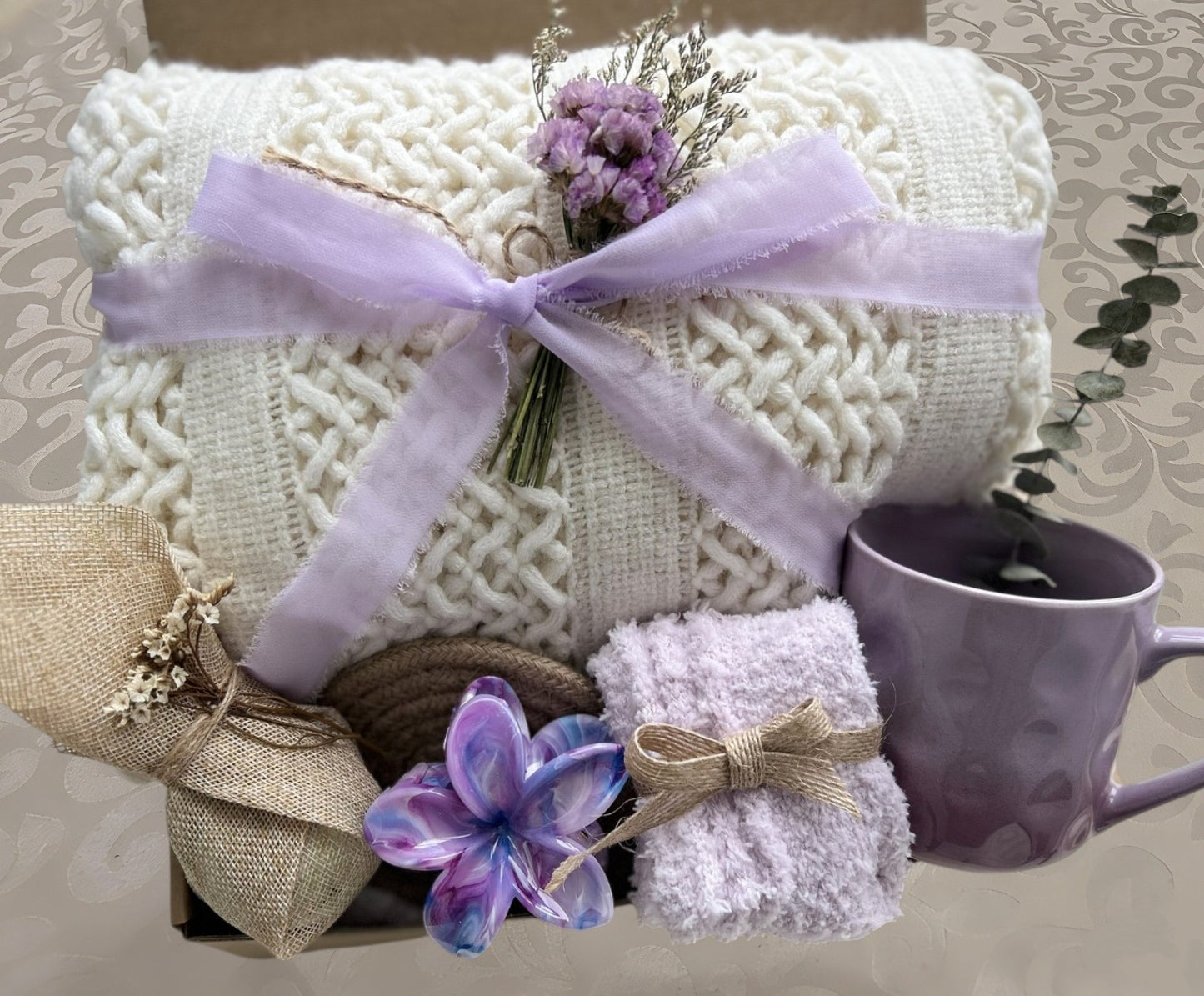 Calming Lavender Gift Box | Soft Care Package