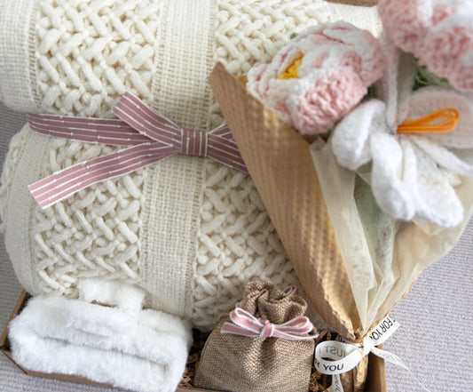 Neutral Cream & Pink Care Package | Thoughtful Present komorebi INC