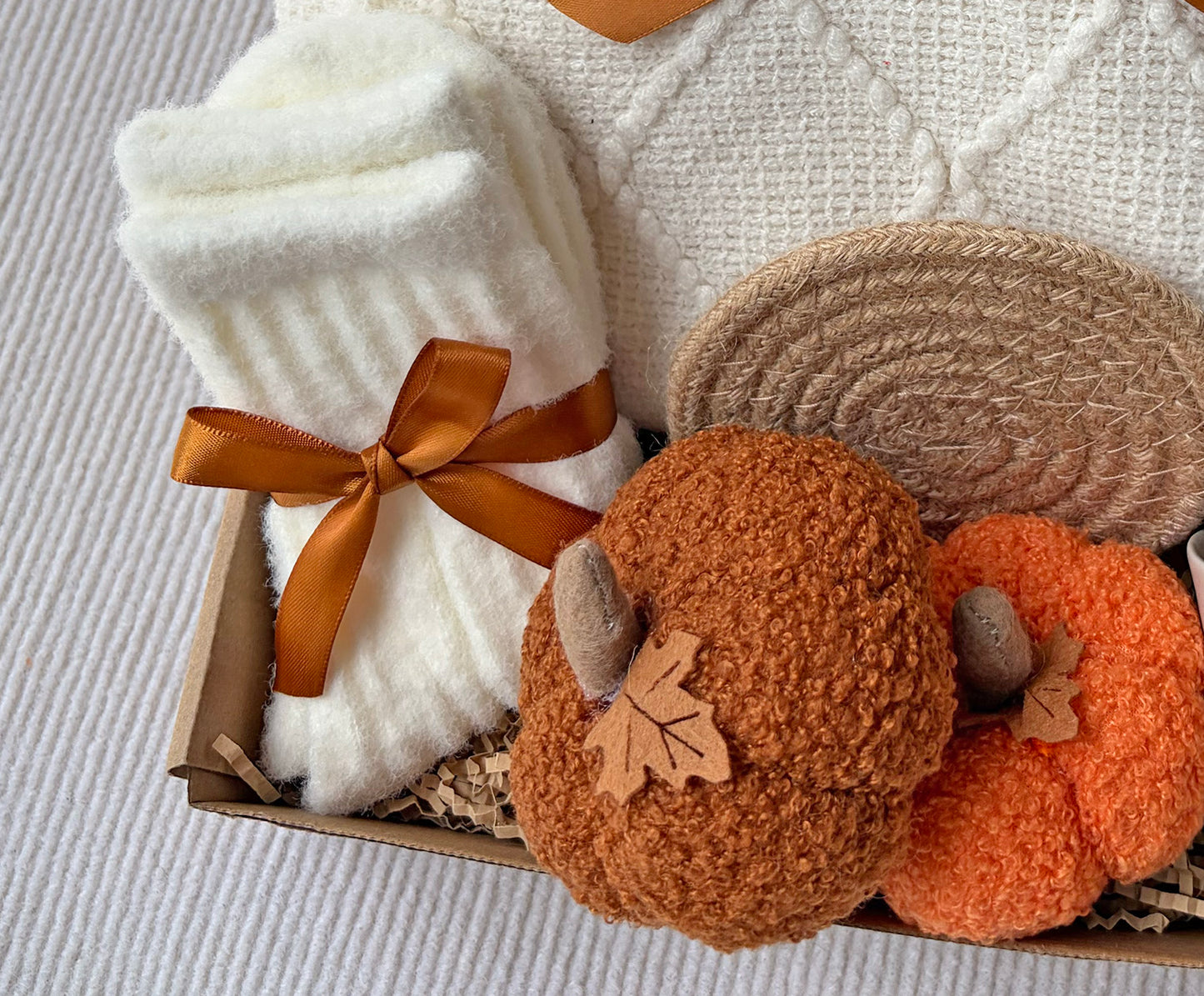 Cozy Fall Self Care Gift Basket for Women Autumn Comfort Set komorebi INC