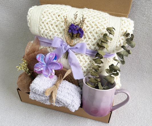 Calming Lavender Gift Box | Soft Care Package komorebi INC