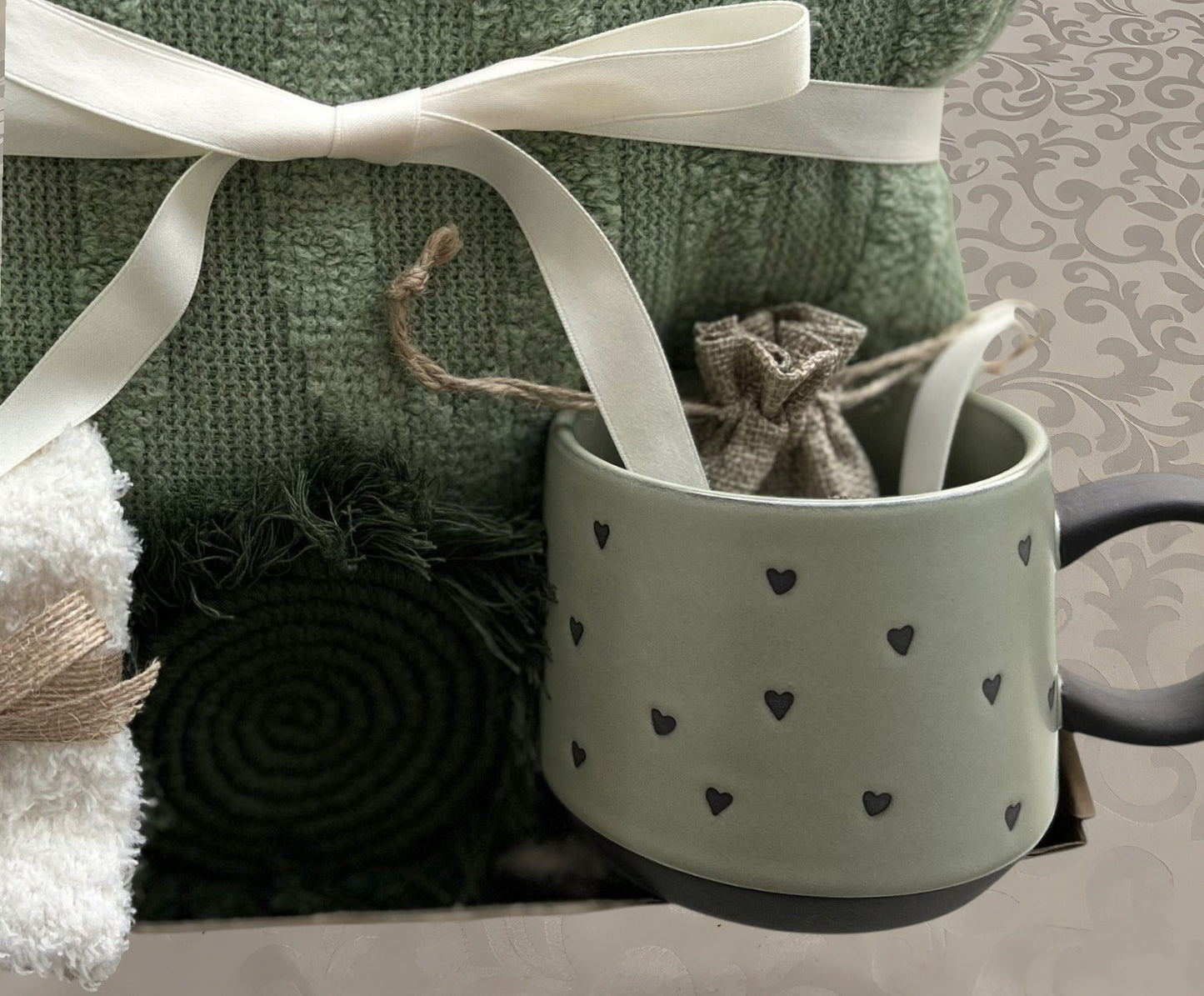 Forever Tulip Gift Box | Cozy Sage Care Package