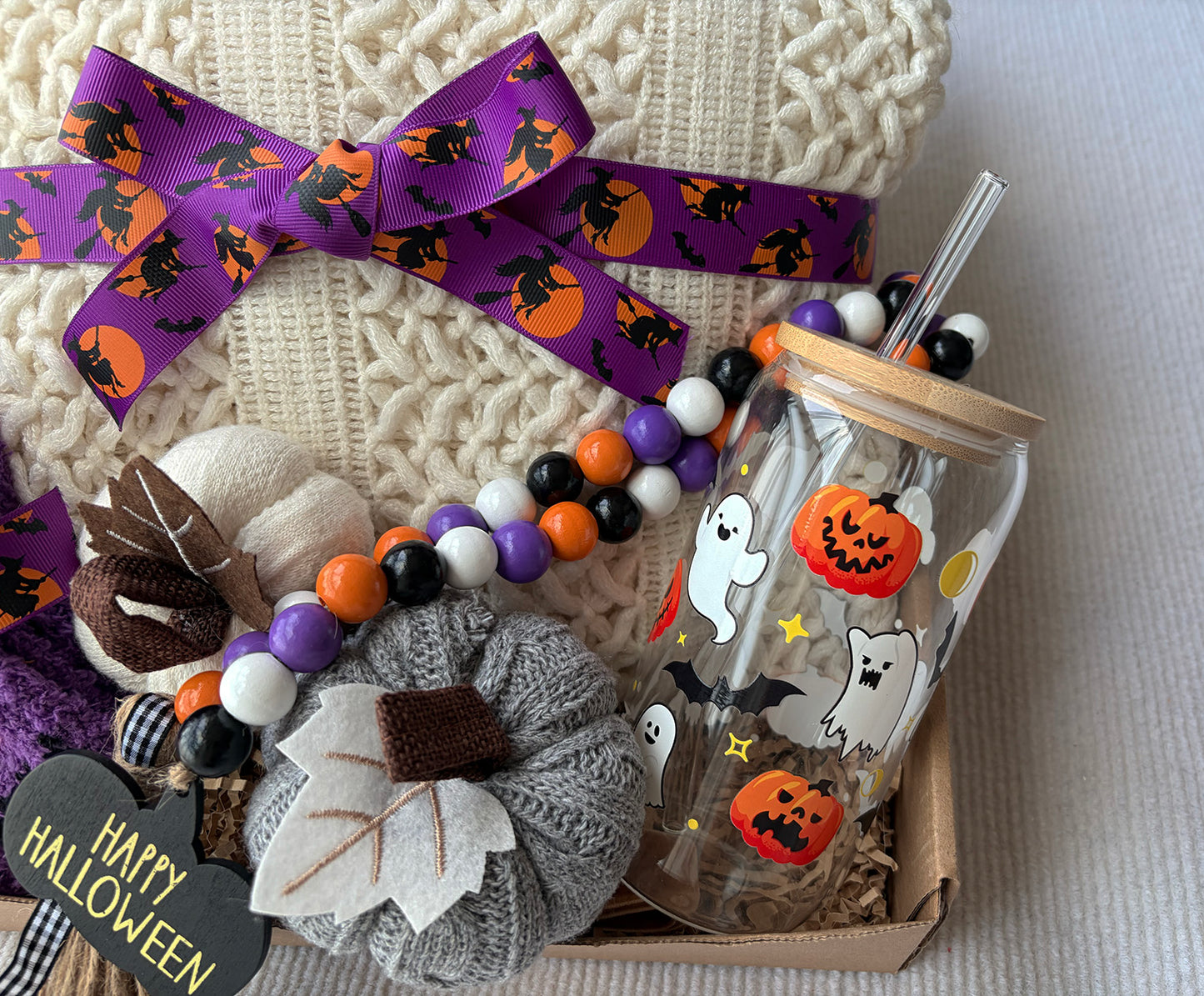 Halloween Cozy Gift Basket for Her - Nestlygift