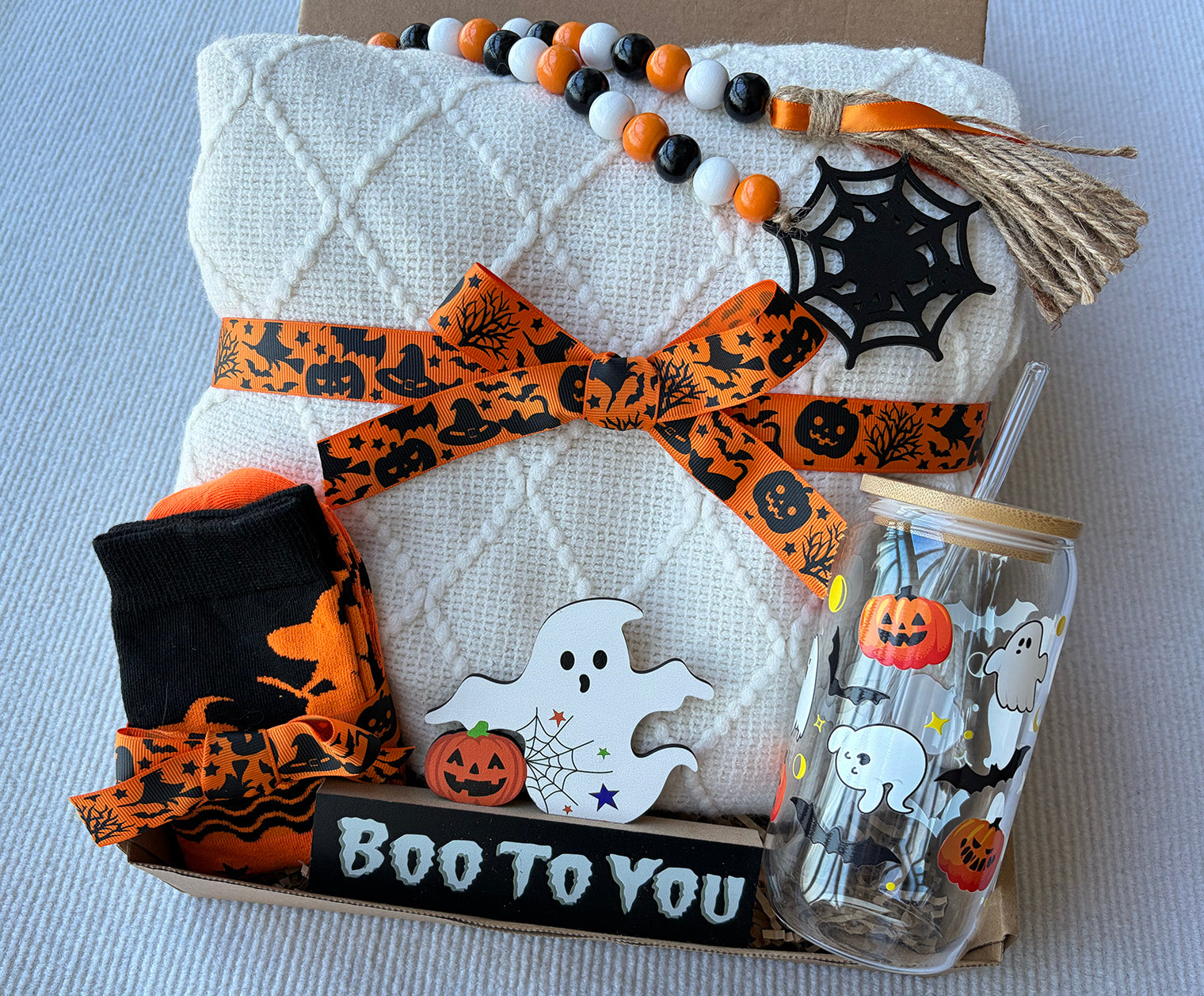 Boo-To-You Halloween Gift Basket for Her - Nestlygift