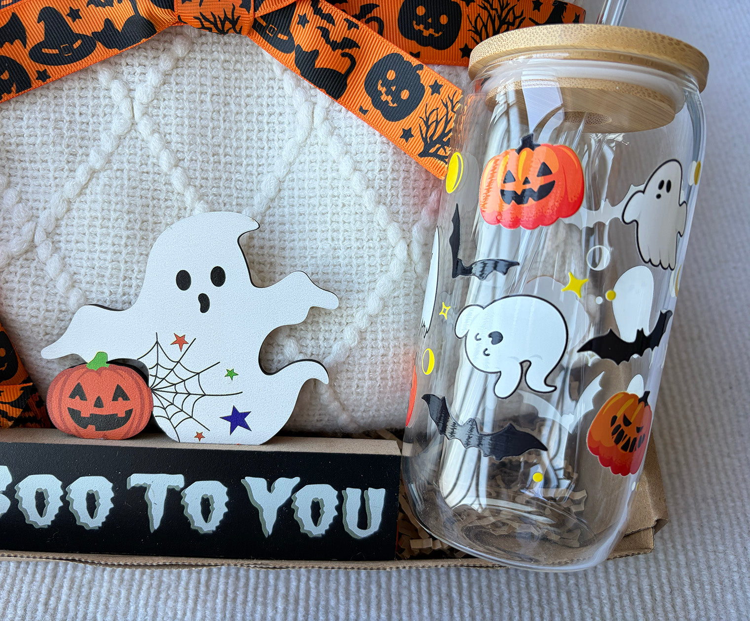 Boo-To-You Halloween Gift Basket for Her - Nestlygift
