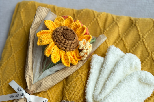 Warm Sunflower Gift Box | Cozy Yellow Care Package komorebi INC