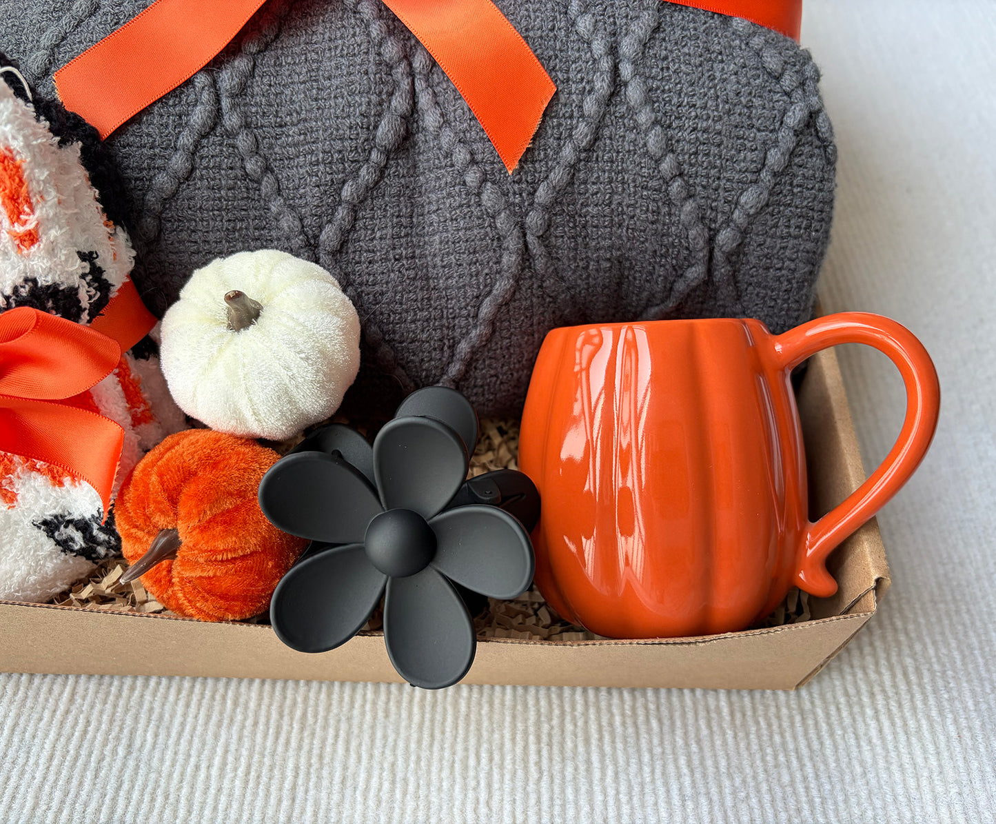 Moody Charcoal Halloween Harvest Self-Care Gift Box for Her Cozy Autumn Comfort Set komorebi INC