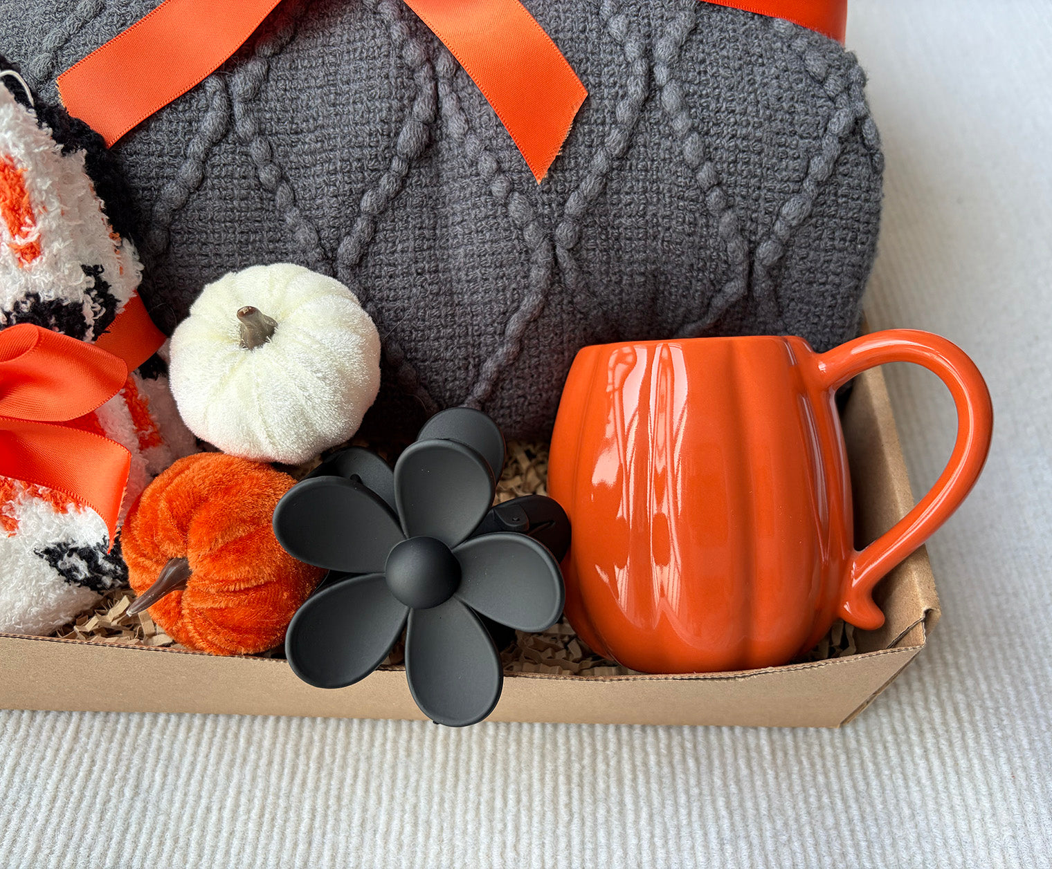 Moody Charcoal Halloween Harvest Self-Care Gift Box for Her Cozy Autumn Comfort Set komorebi INC