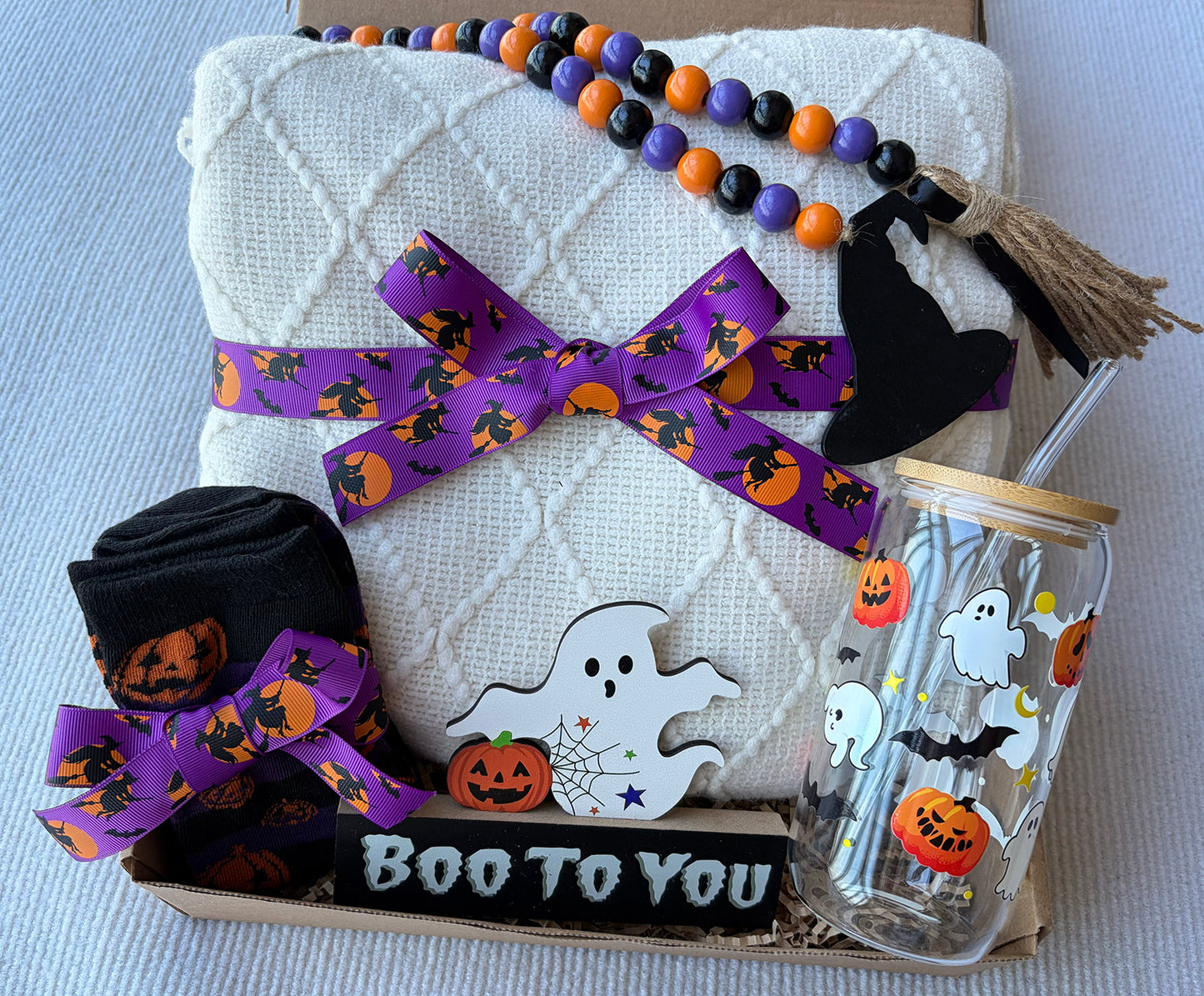 Boo-To-You Halloween Gift Basket for Her - Nestlygift