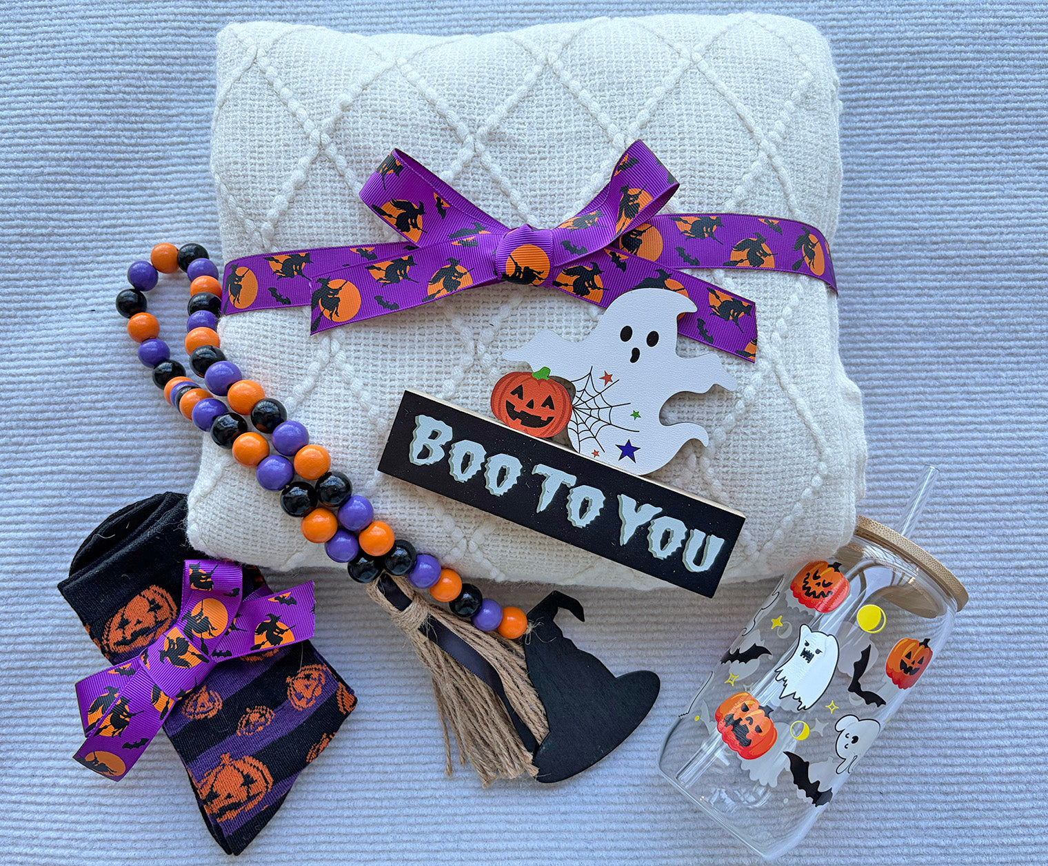 Boo-To-You Halloween Gift Basket for Her - Nestlygift